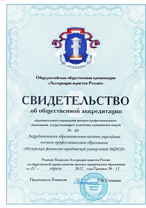 Свидетельство